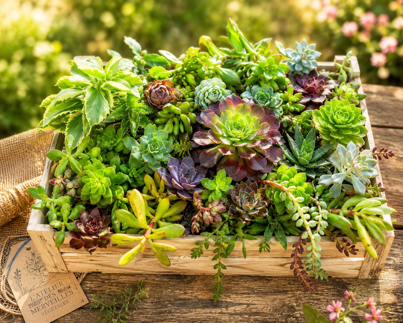 lot de boutures succulentes et cactus 6