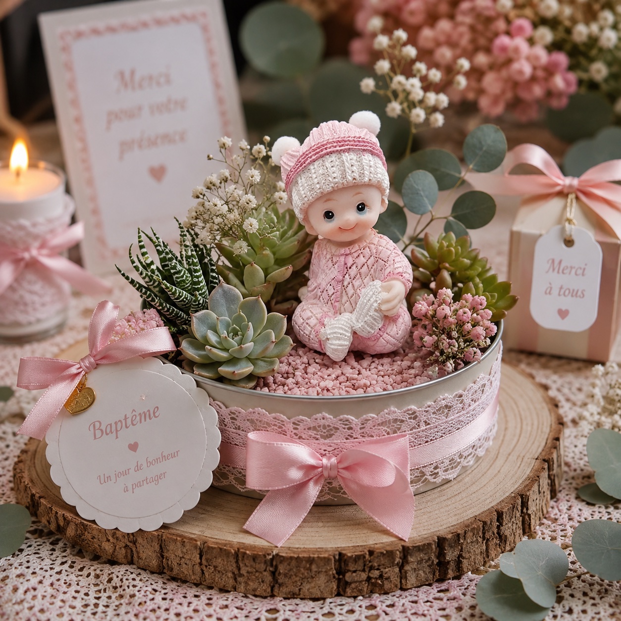 petite composition pour bapteme naissance