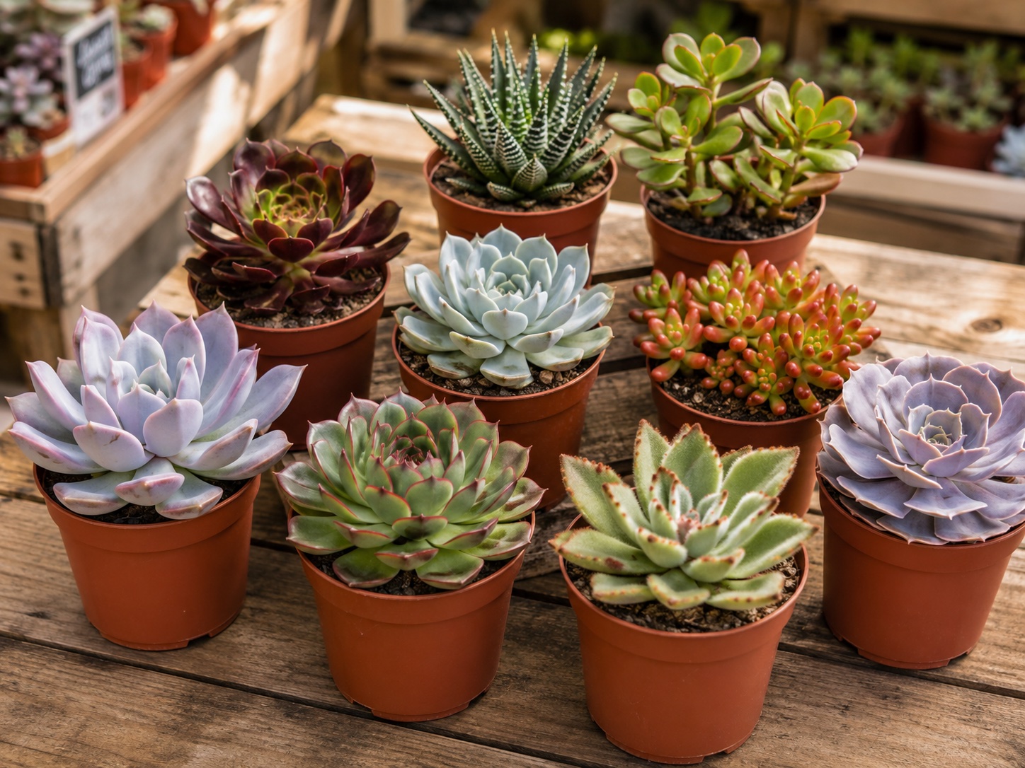 grandes succulentes pour toutes ceremonies ou decoration bureau