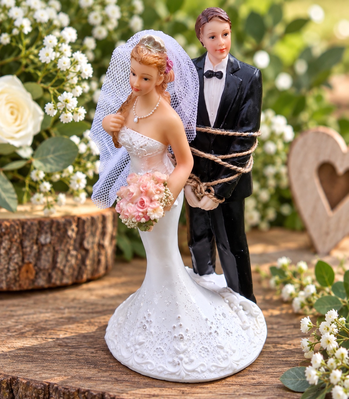 figurine humoristique pour mariage