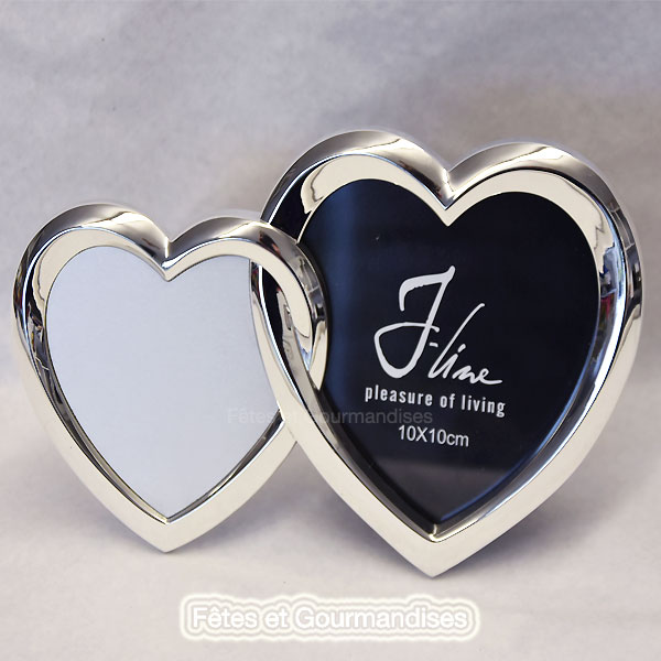 cadre-photo-double-coeur-alu-mariage-fiancailles-dragees