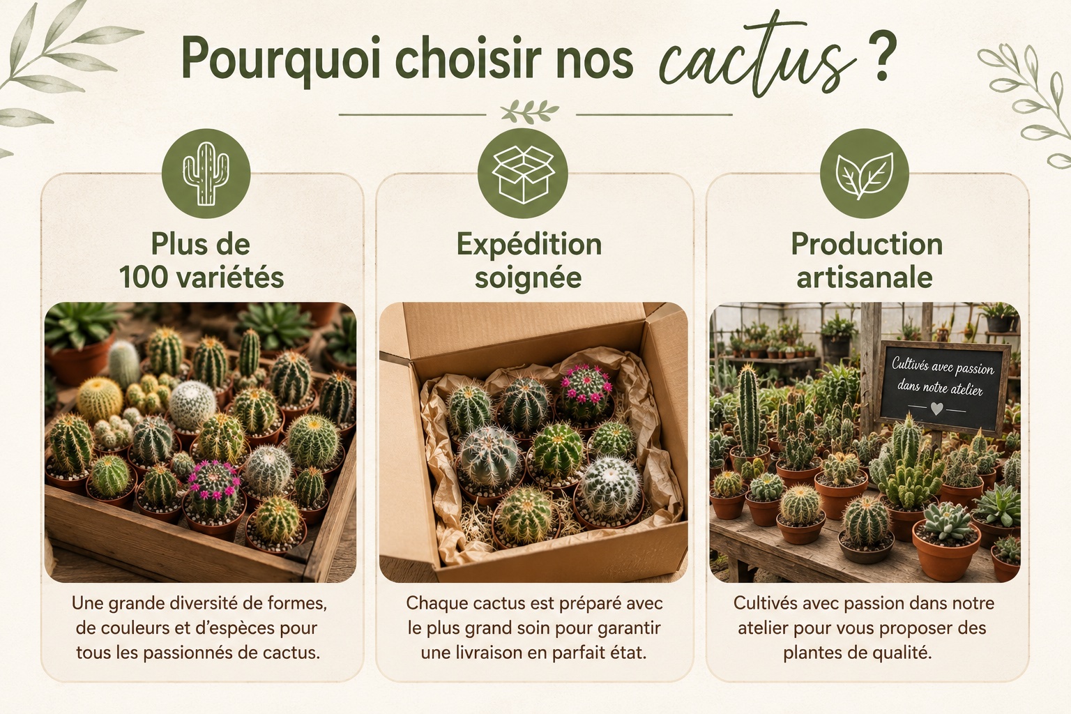 pourquoi choisir nos cactus l atelier des merveilles vegetales