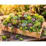 succulentes boutures pour creations terrariums