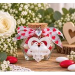 porte clef colombes decoration mariage fiancailles