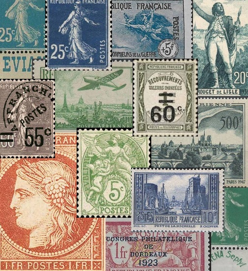 Timbres de France Anciens