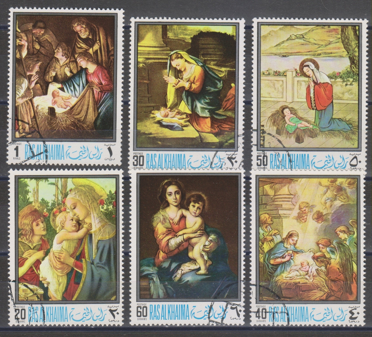 United Arab Emirates 1972 Ras Al Khaima MNH De Gaulle France Silver