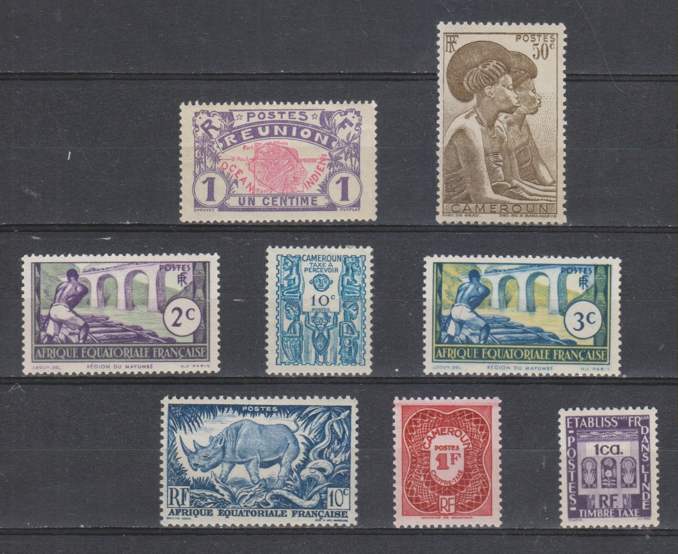 Colonies - Philatelie Free - Tous les Timbres postes des Ex