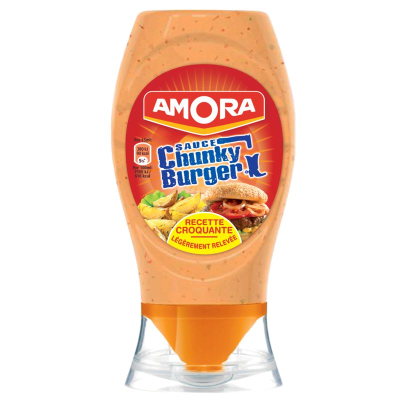 Sauce burger Amora - Sauces et condiments - Les à cotés - Notre carte