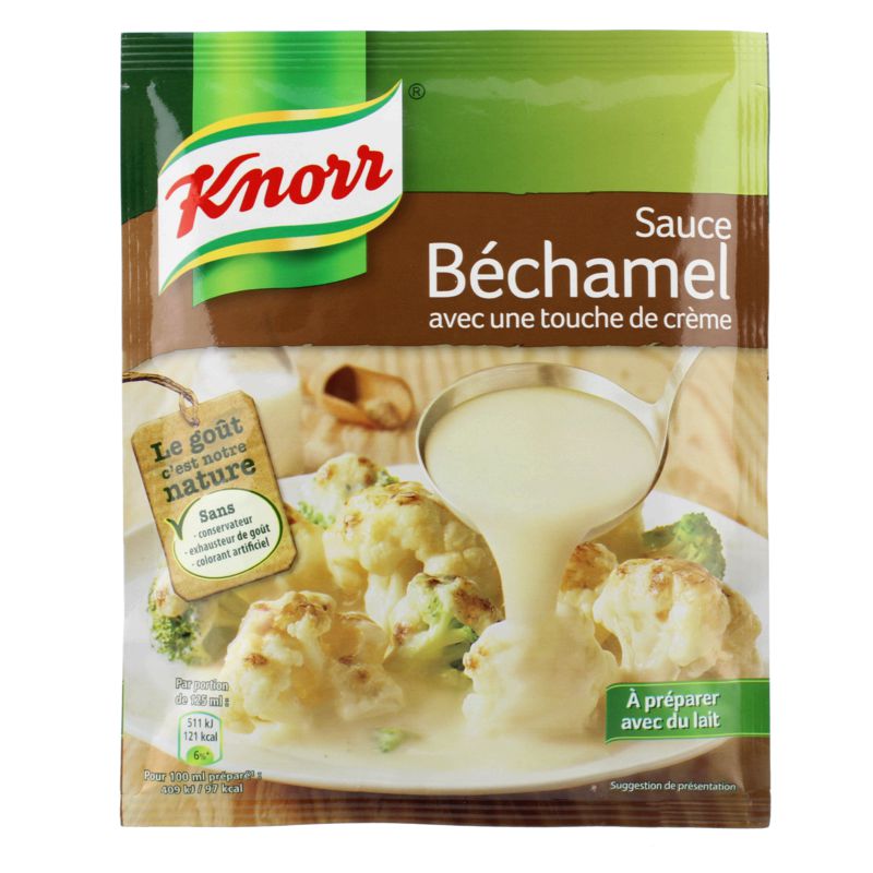 KNORR SAUCE BÉCHAMEL AVEC UNE TOUCHE DE CRÈME Savory grocery