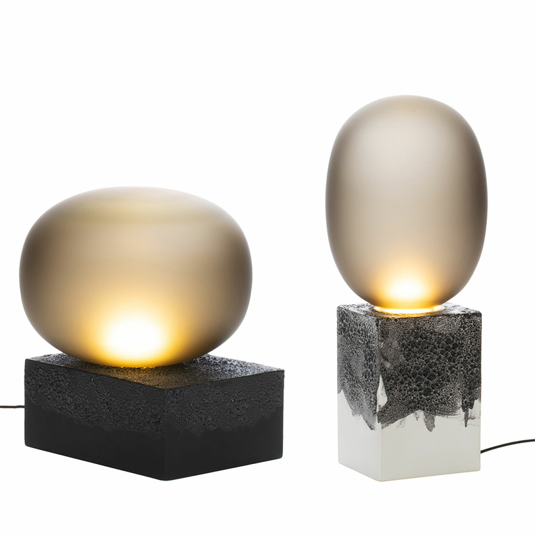 Lampe magma en fusion par Gerard10 sur L'Air du Bois