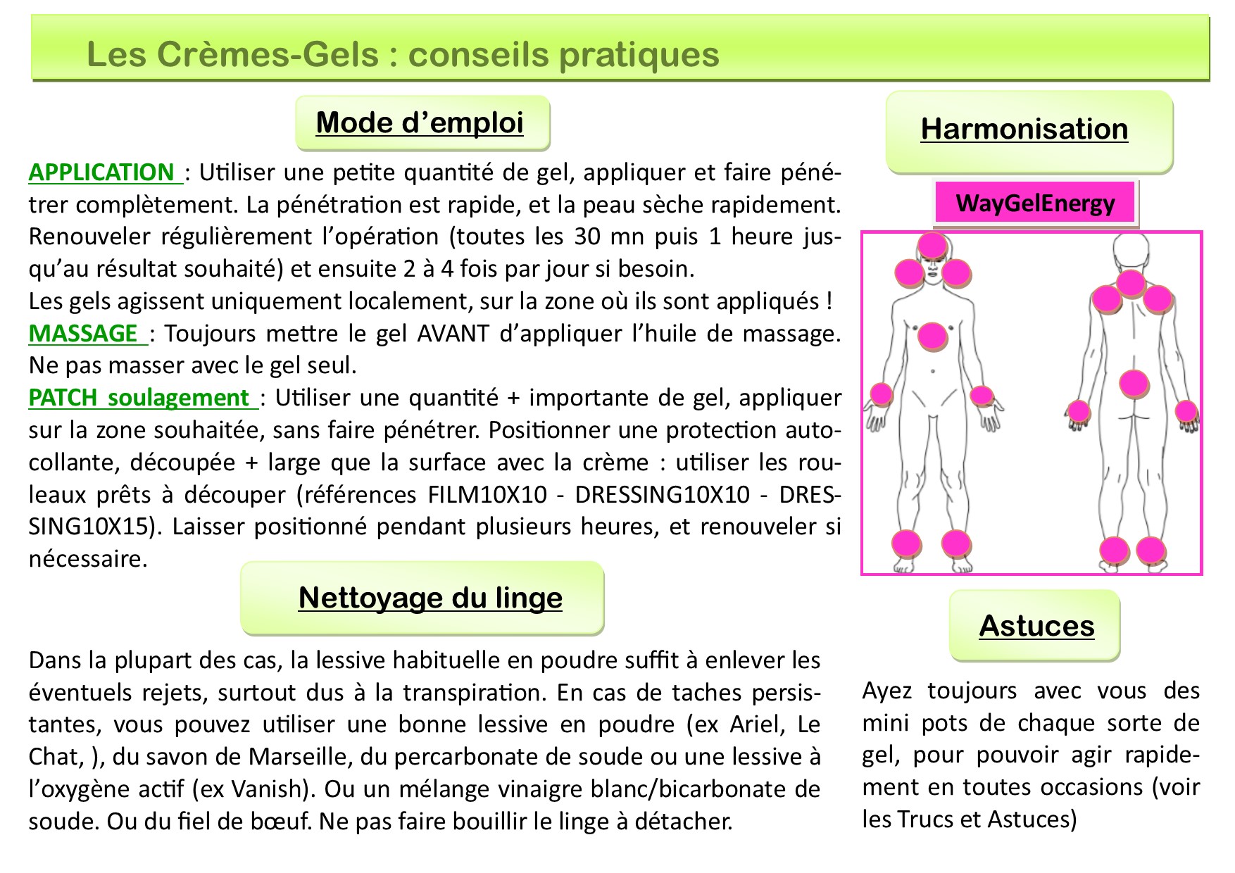 notice crèmes gels verso 2018 V3