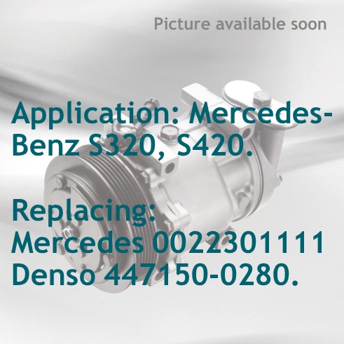 Compresseur Voiture pour; Mercedes-Benz
