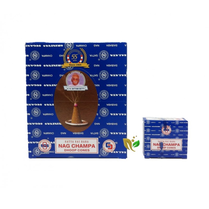 boîte bleue encens nag champa