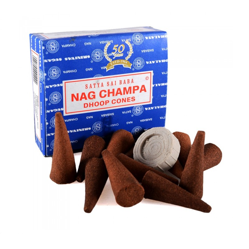 Bâtons d'encens naturels Nag Champa Sai Baba