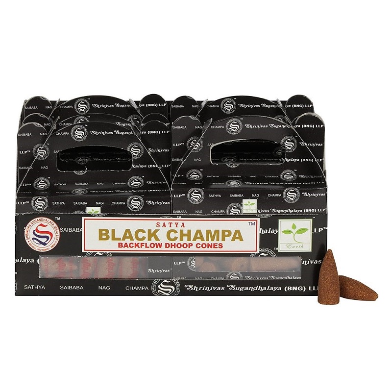 cônes encens reflux naturel black champa