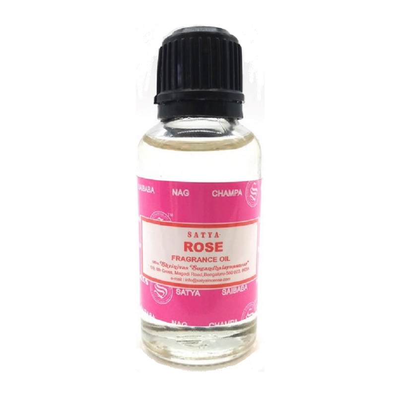 huile parfumée rose satya