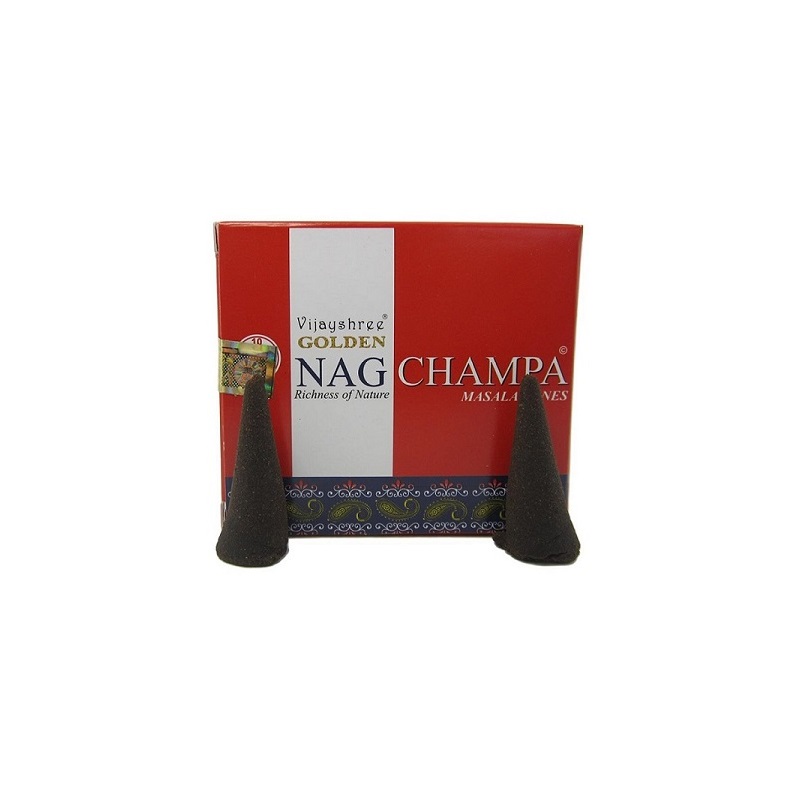 Cônes d\'encens naturels Golden Nag Champa