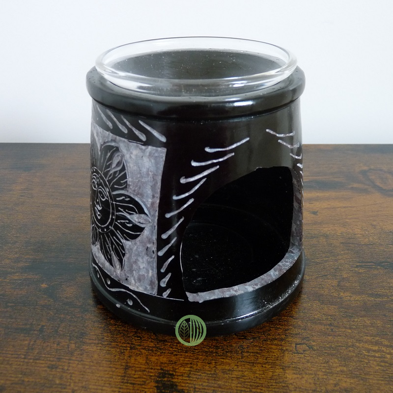 brûle parfums pierre saponite