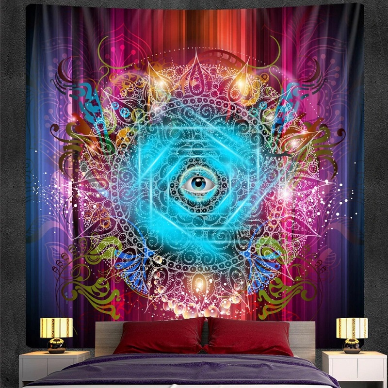 tenture murale zen mandala rond