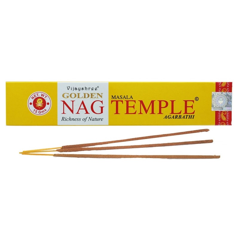 bâtons encens naturels indiens golden nag temple