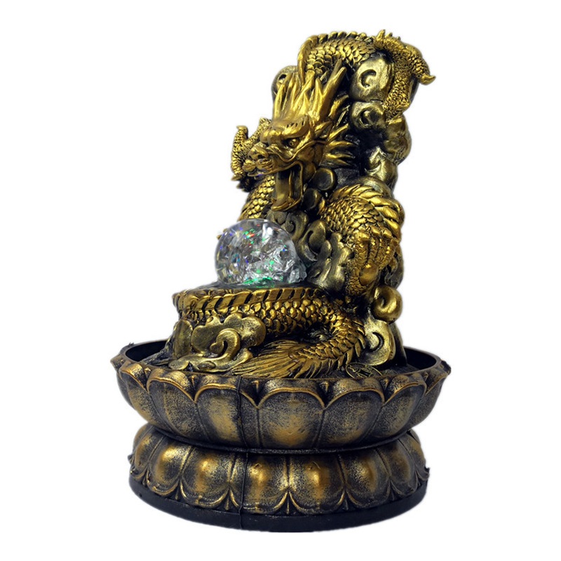 fontaine à eau décorative dragon chinois