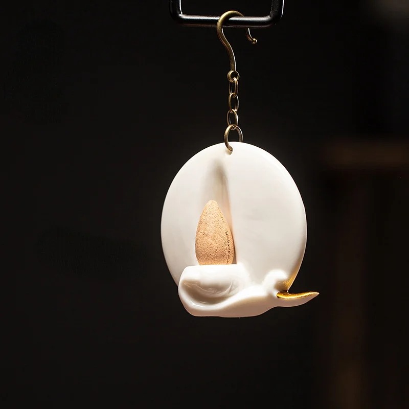 brûleur encens suspendu zen