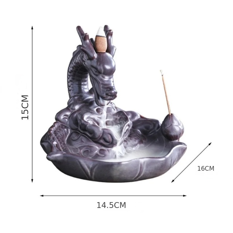 brûleur encens zen dragon