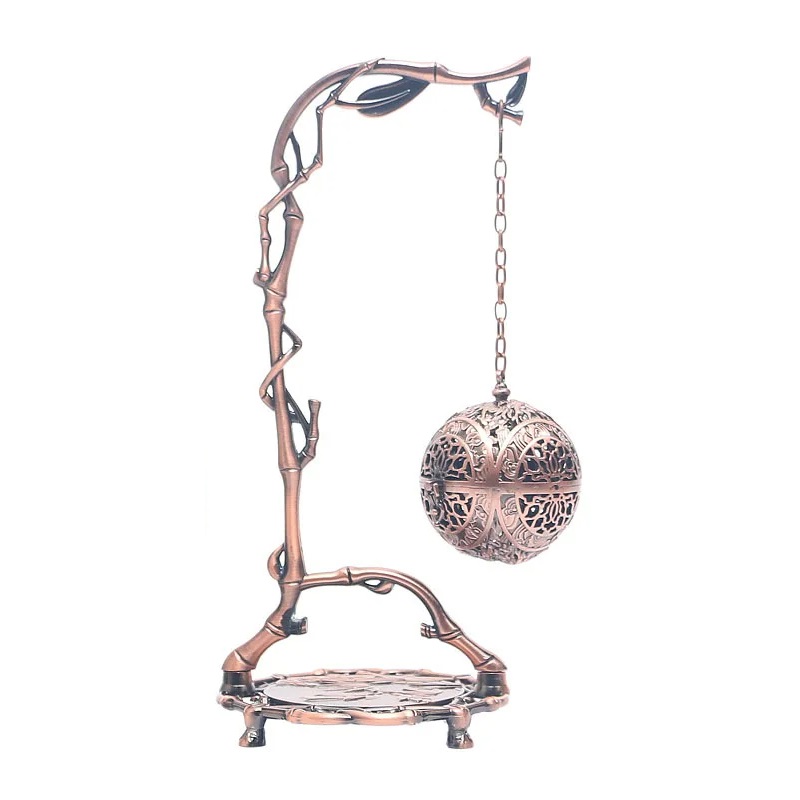 porte-encens décoratif zen boule suspendue