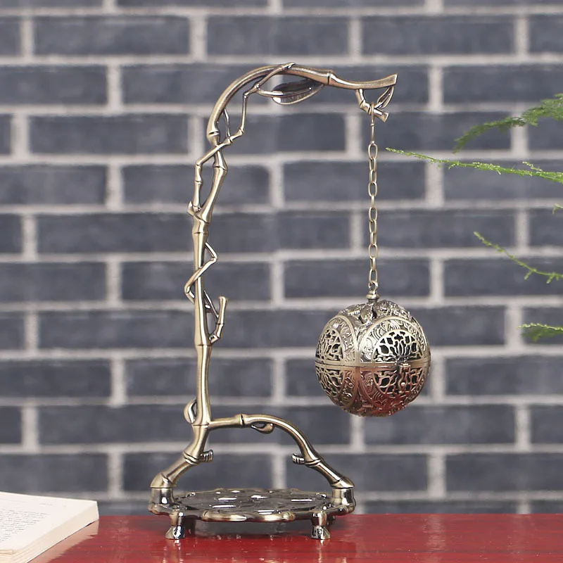 porte-encens zen boule suspendue