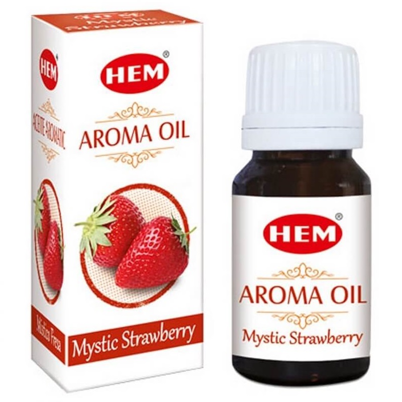 huile aromatique fraise mystique