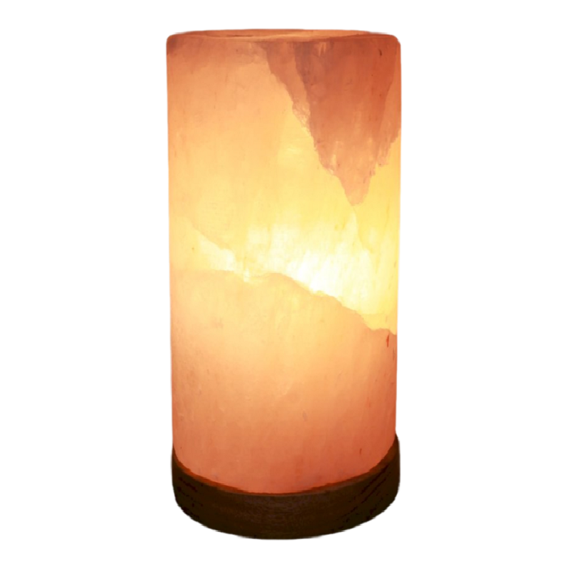 lampe pierre de sel himalaya cylindre