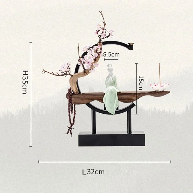 porte-encens cercle zen