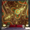 tenture murale zen décorative fractales psychédélique