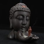 porte-encens tête bouddha