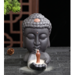 porte encens cascade tête bouddha
