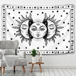 décoration murale lune soleil
