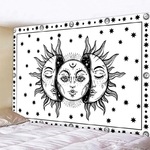tenture lune soleil étoiles