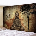 tapisserie murale zen bouddha