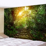 tapisserie murale forêt nature