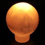 lampe décorative sélénite sphère boule