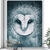 tapisserie murale animal hibou