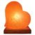 lampe de sel coeur design