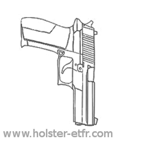 Holster Pro Wifot lampe Level 2 3 OWB