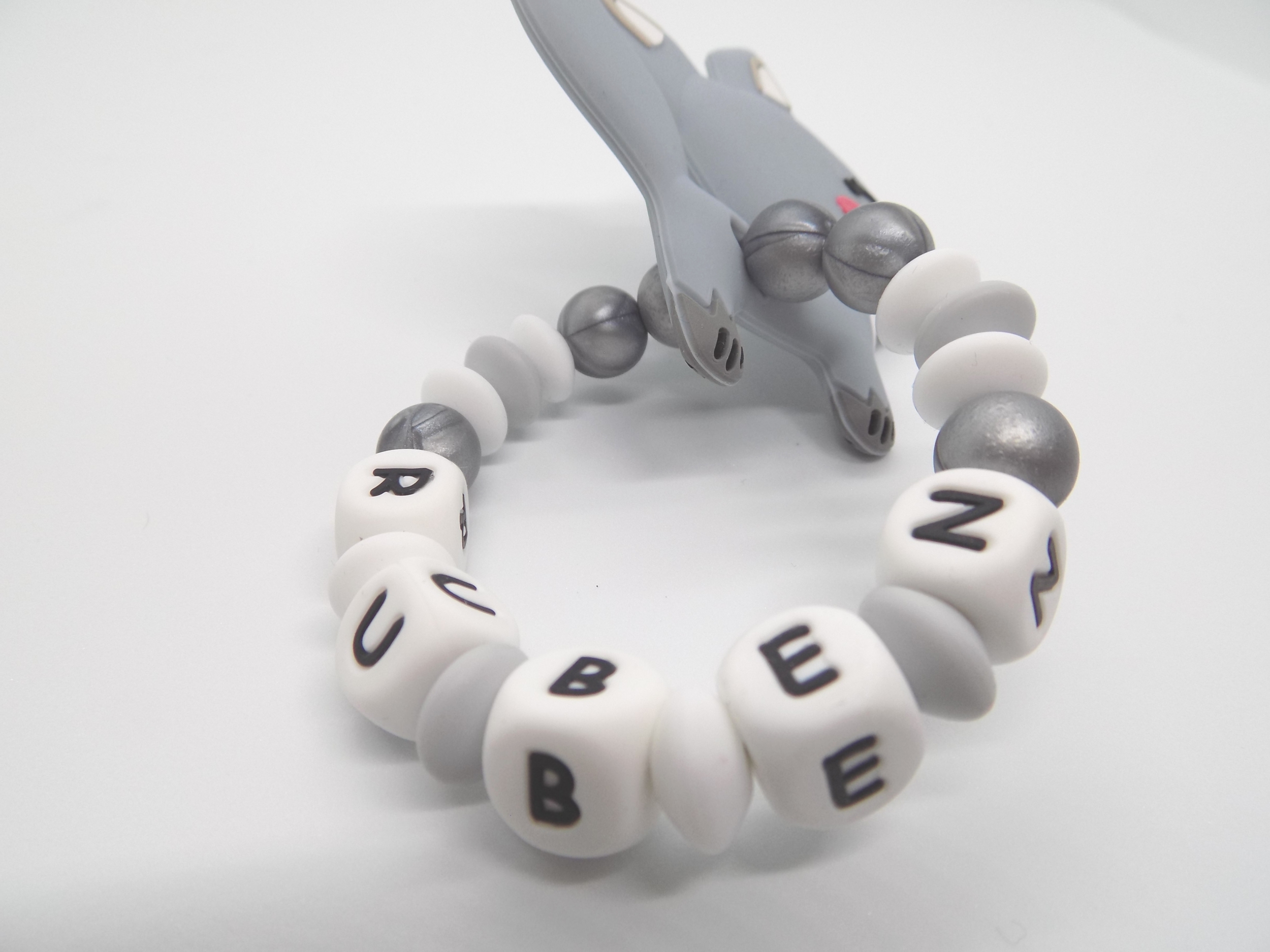 bracelet de dentition personnalisé garçon modèle "Ruben"