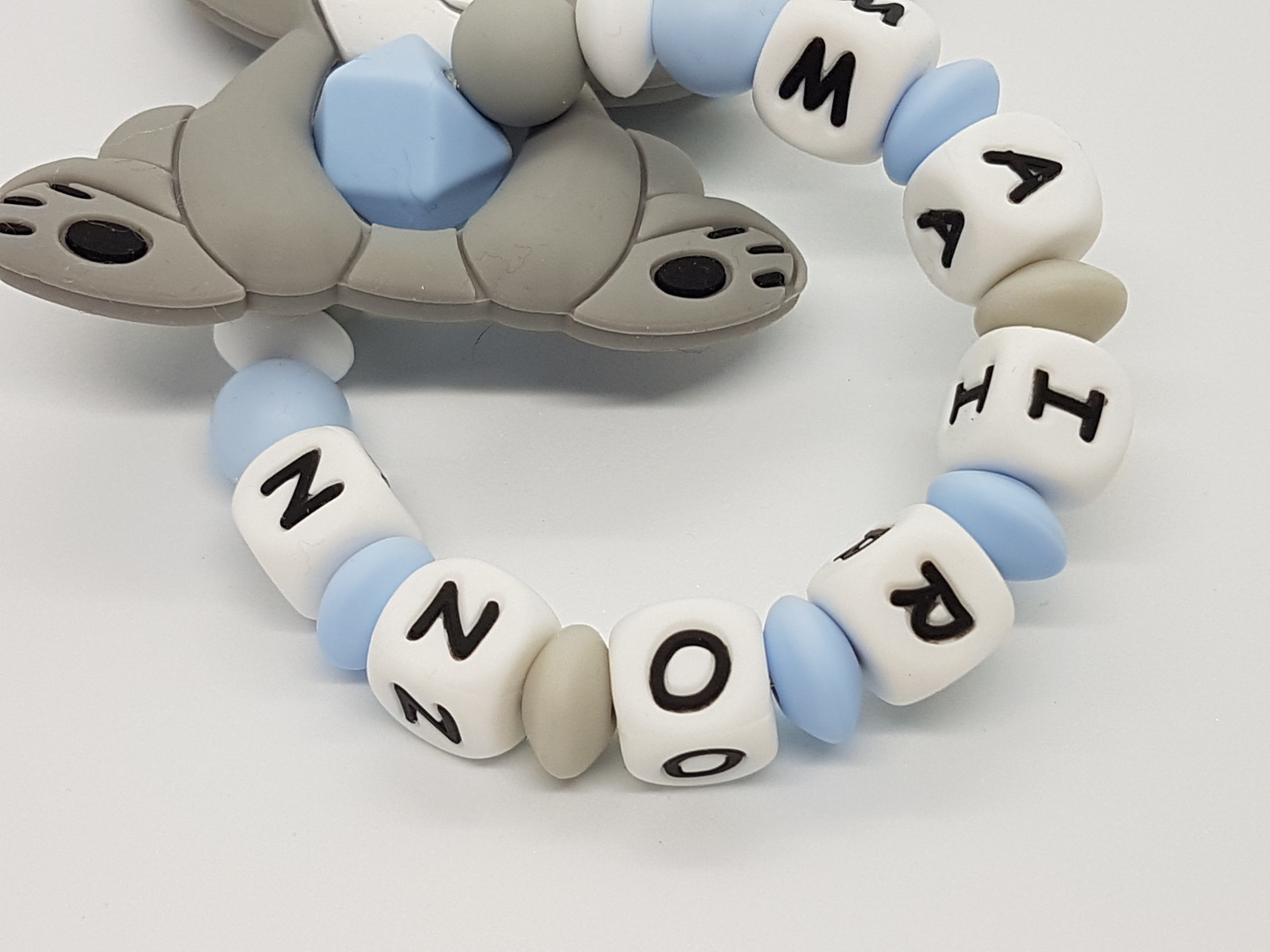 bracelet de dentition personnalisé garçon modèle "Maironn"