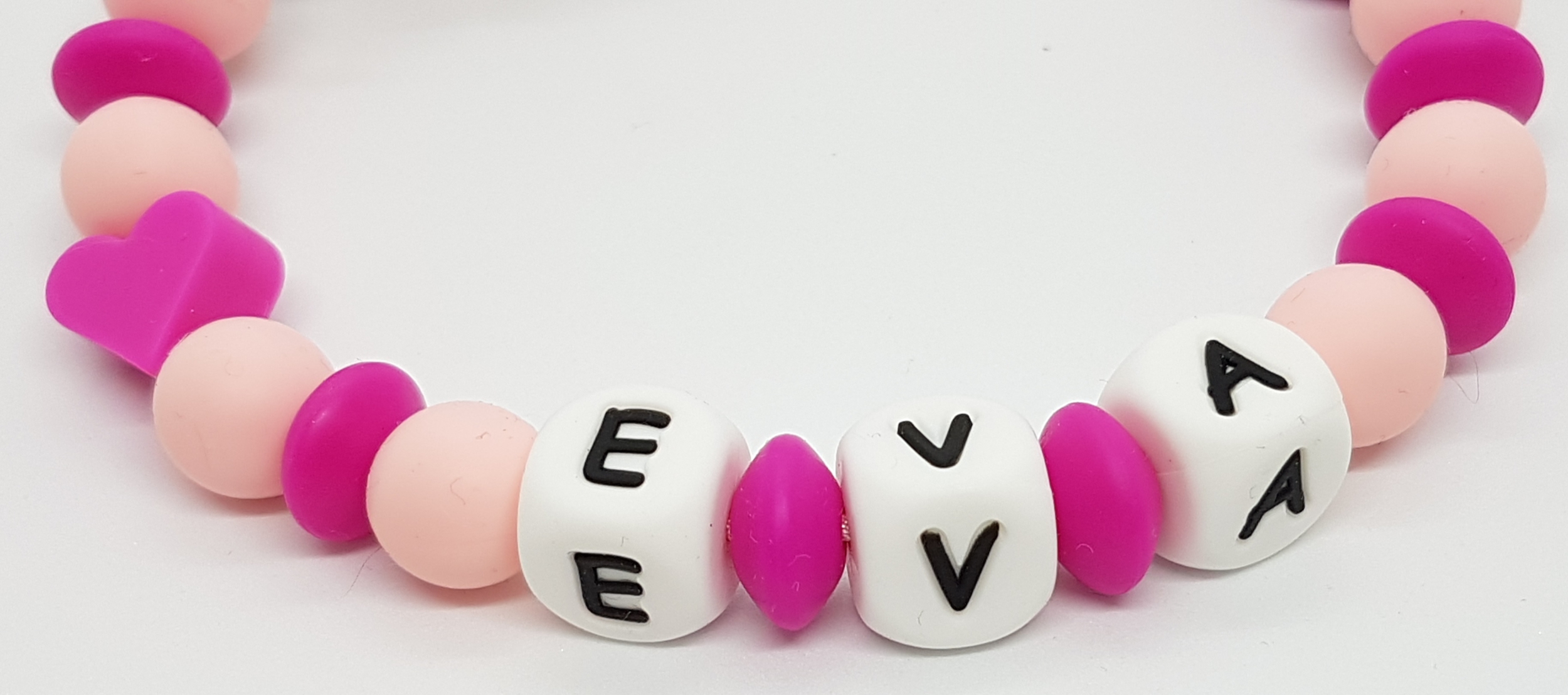 Attache tétine personnalisé modèle "Eva"