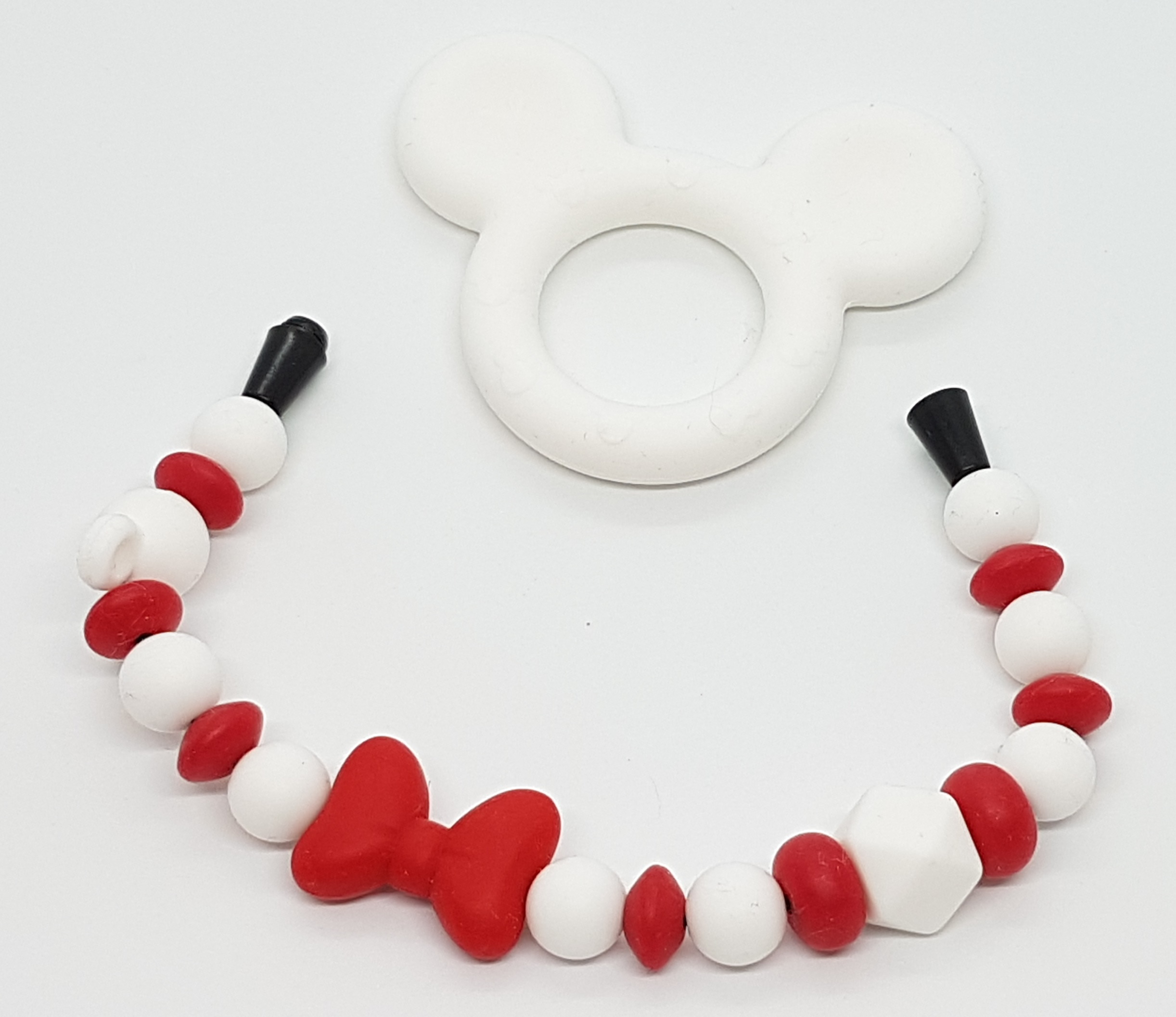 bracelet de dentition "mickey blanc"