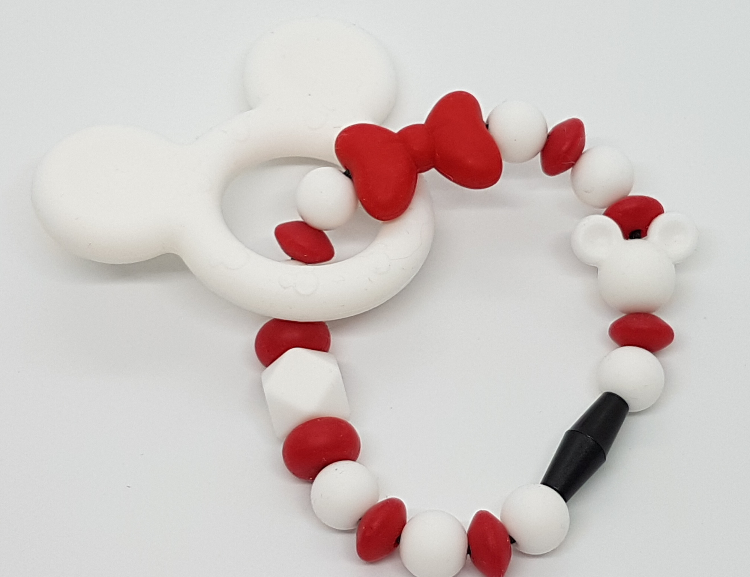 bracelet de dentition "mickey blanc"