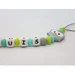 Attache tétine personnalisé silicone modèle Louis