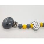 Attache tétine personnalisé silicone modèle Edin